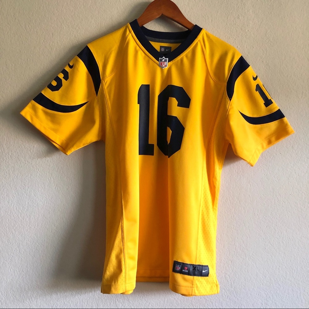 🐏 NFL LA Rams 16 Jared Goff jersey 🐏